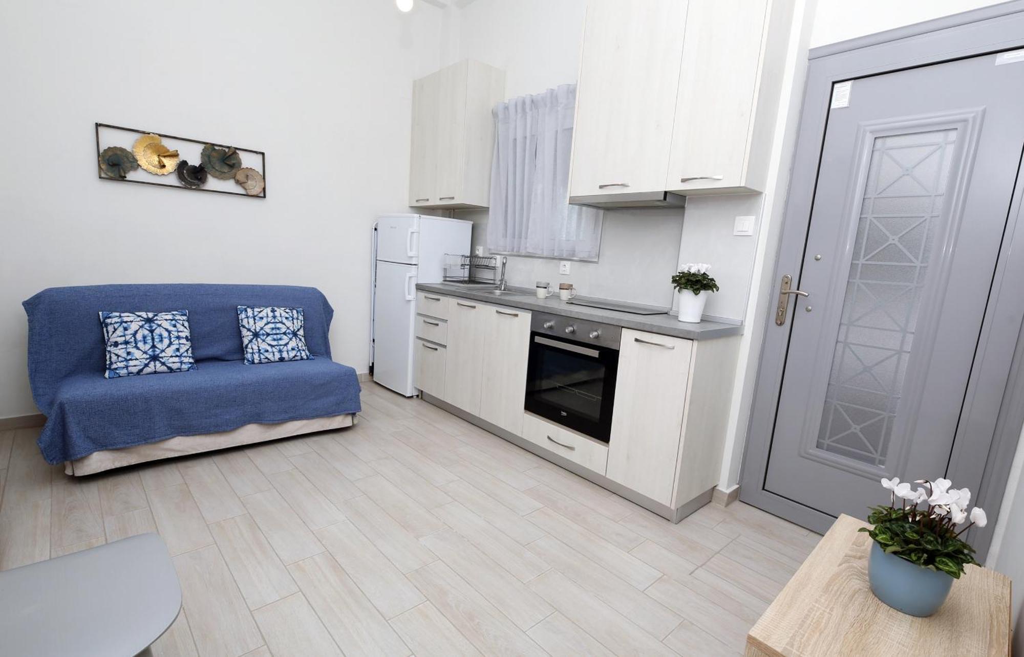 Apartament Katie'S Blue House Wolos Zewnętrze zdjęcie