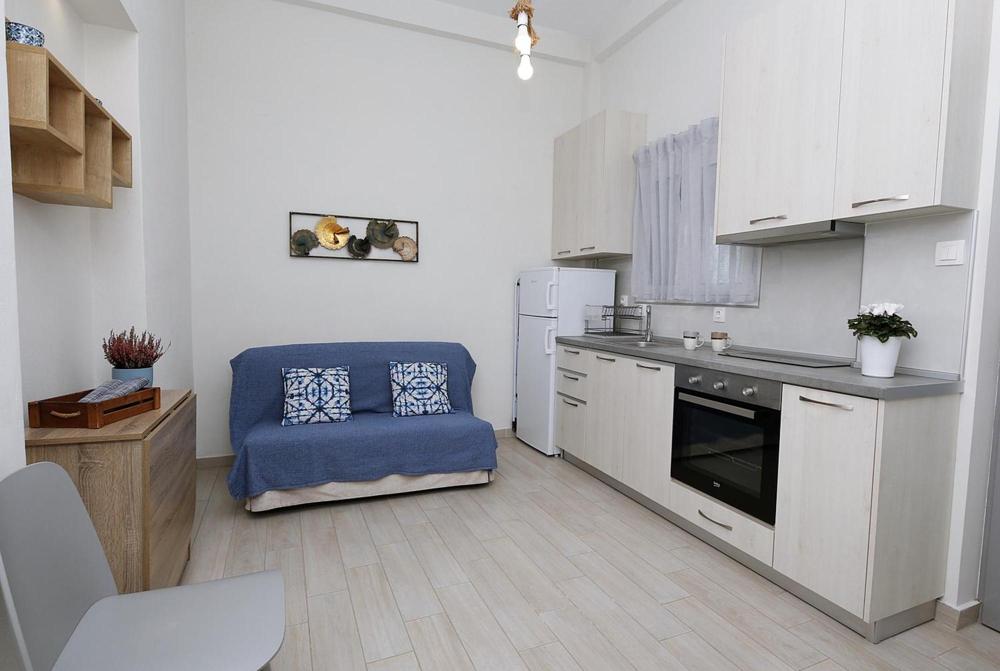 Apartament Katie'S Blue House Wolos Zewnętrze zdjęcie